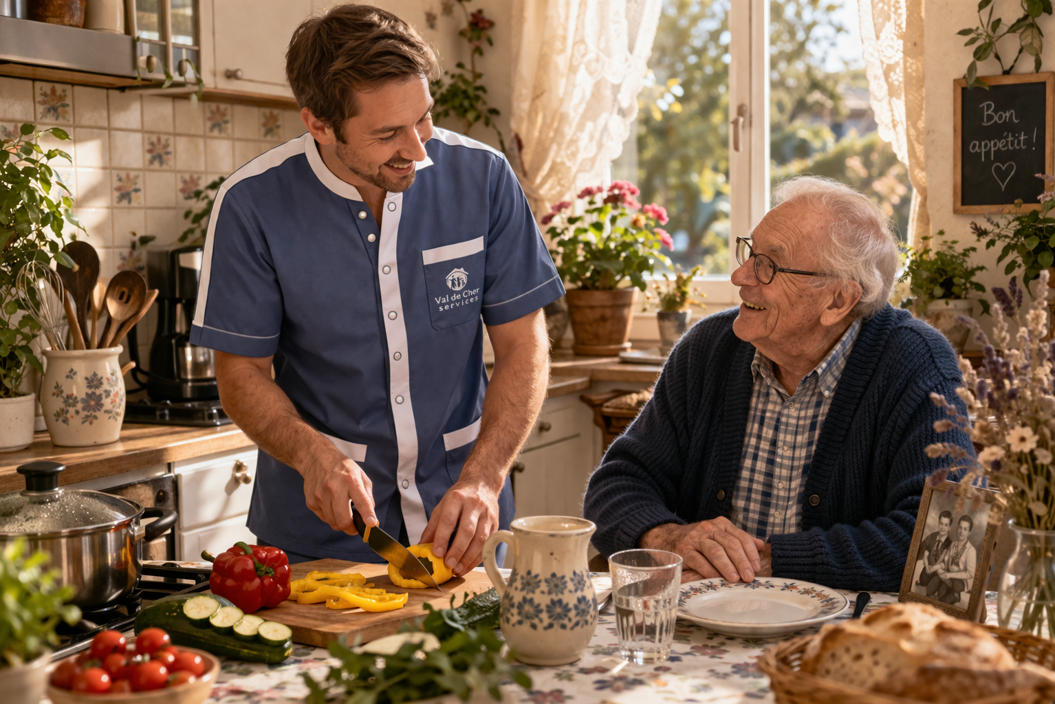 Aide aux repas — Val de Cher Services