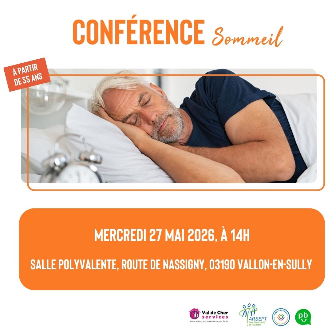 Conférence sur le sommeil à Vallon-en-Sully : mieux comprendre pour mieux dormir