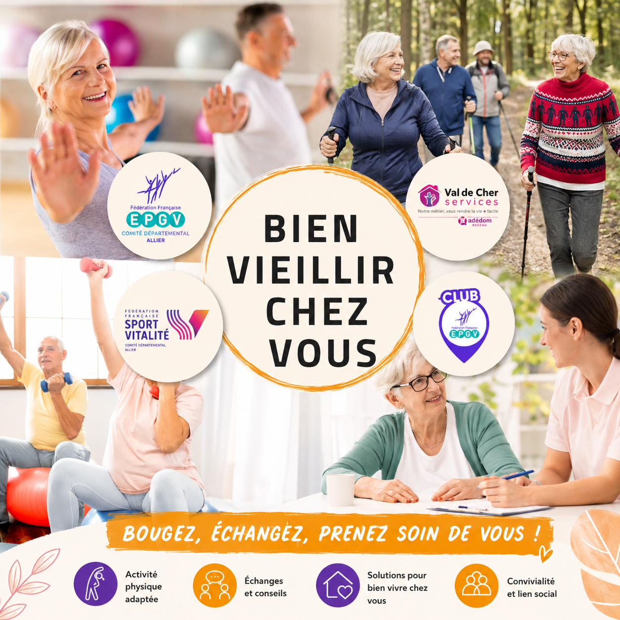 Après-midi dédiée au “Bien vieillir chez vous”